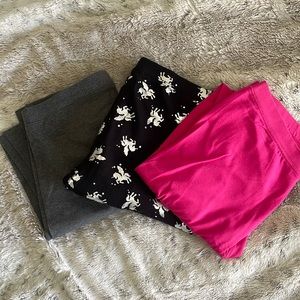 Girls set of 3 legging size 14/16 ✨✨